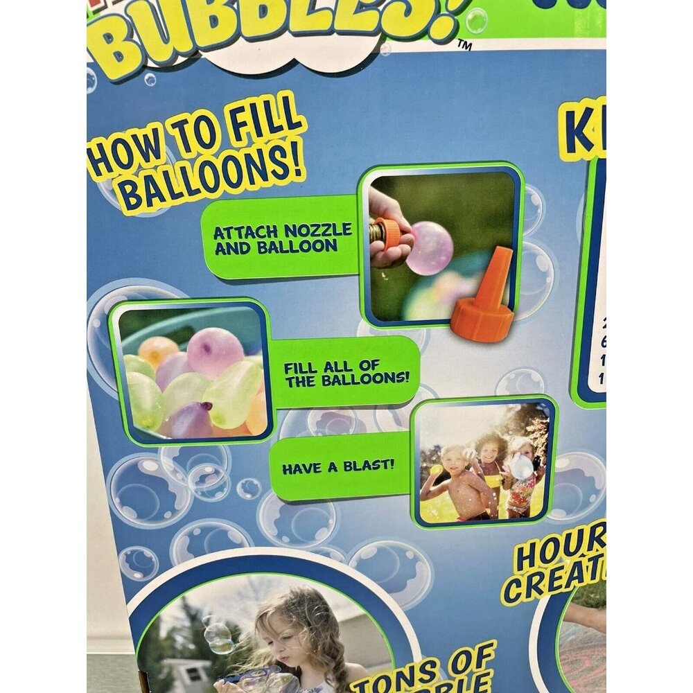 Maxx Bubbles Summer Fun Party Set 114 Pcs Jump Rope Bubble Blaster Balloons - Picture 5 of 11